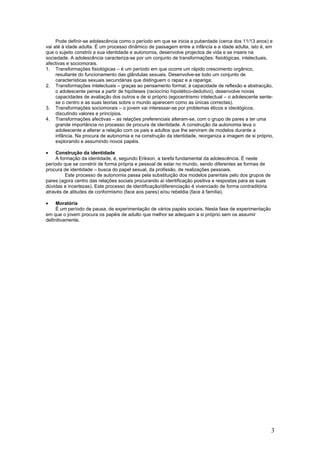 11 - Psic.desenvolvimento - síntese