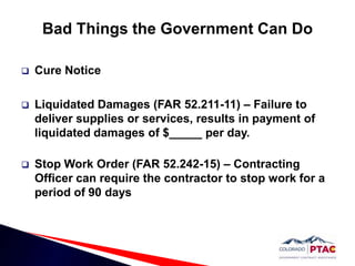 If cannot be corrected by re-performance, contractor must take action to ensure future performance conforms to contract’s requirements
