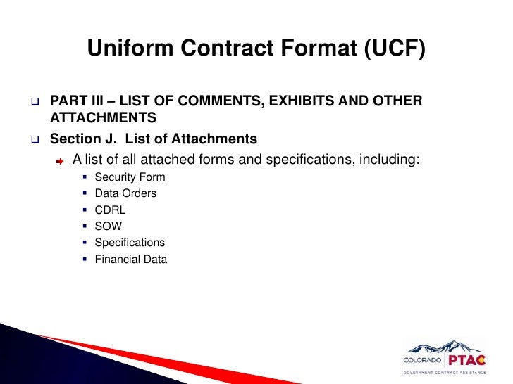 contract format uniform h section now what you won contract a ptac contract format uniform h section now what you won contract a ptac