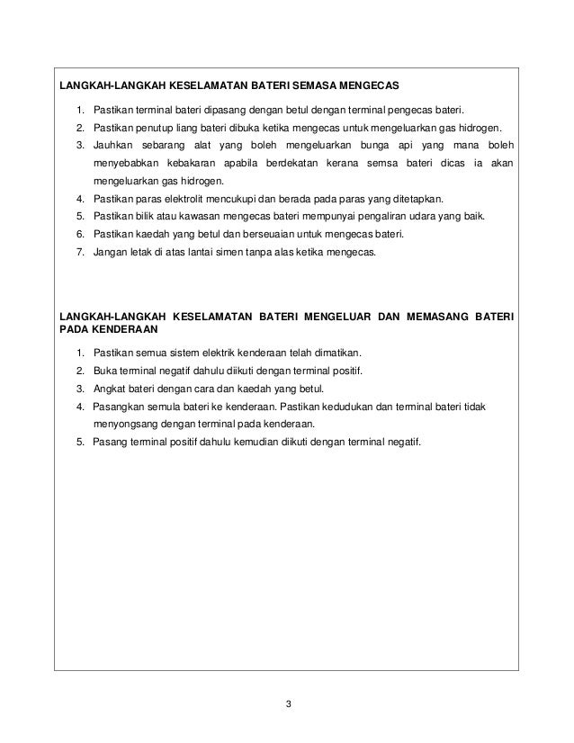 11 Safety Handling Procedurs
