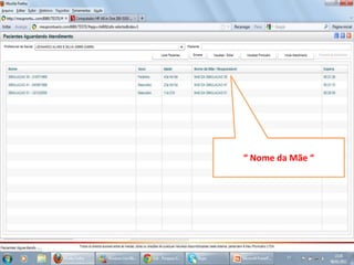 “ Nome da Mãe “