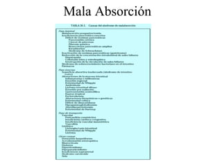 Mala Absorción
 