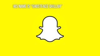 his name is “ghostface chillah"
 