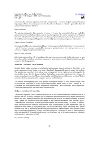 11.terrorism and role of media | PDF