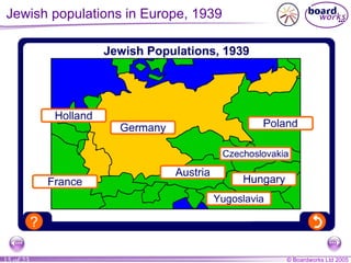 Jewish populations in Europe, 1939 