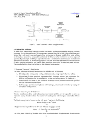 11.the modeling and dynamic characteristics of a variable speed wind ...