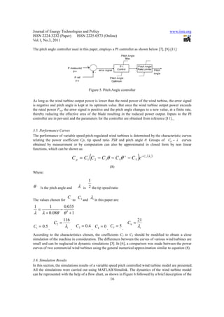 11.the modeling and dynamic characteristics of a variable speed wind ...