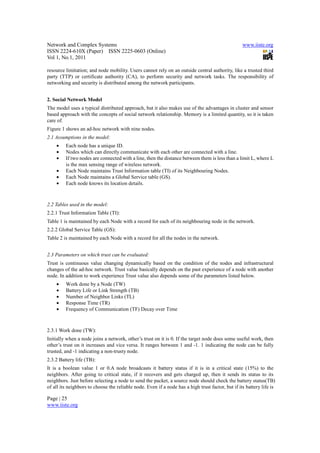 11.trust management in adhoc networks a social network based approach | PDF