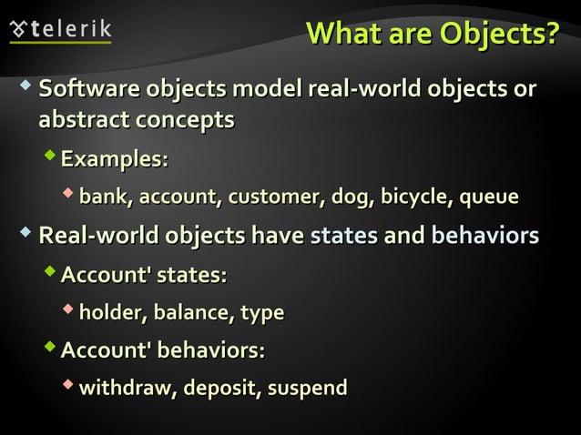 Using class and object java | PPT