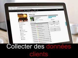 Collecter des données
clients
 