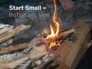 10AM–11AM
are the hours most vines are posted
Source: Buzzfork
 