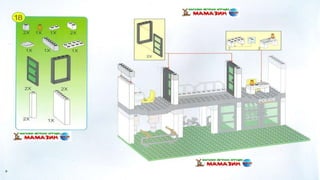 Инструкция по сборке конструктора Brick арт. 110 "Полицейский участок" серия "Полиция" ("Police Series")