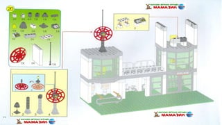 Инструкция по сборке конструктора Brick арт. 110 "Полицейский участок" серия "Полиция" ("Police Series")