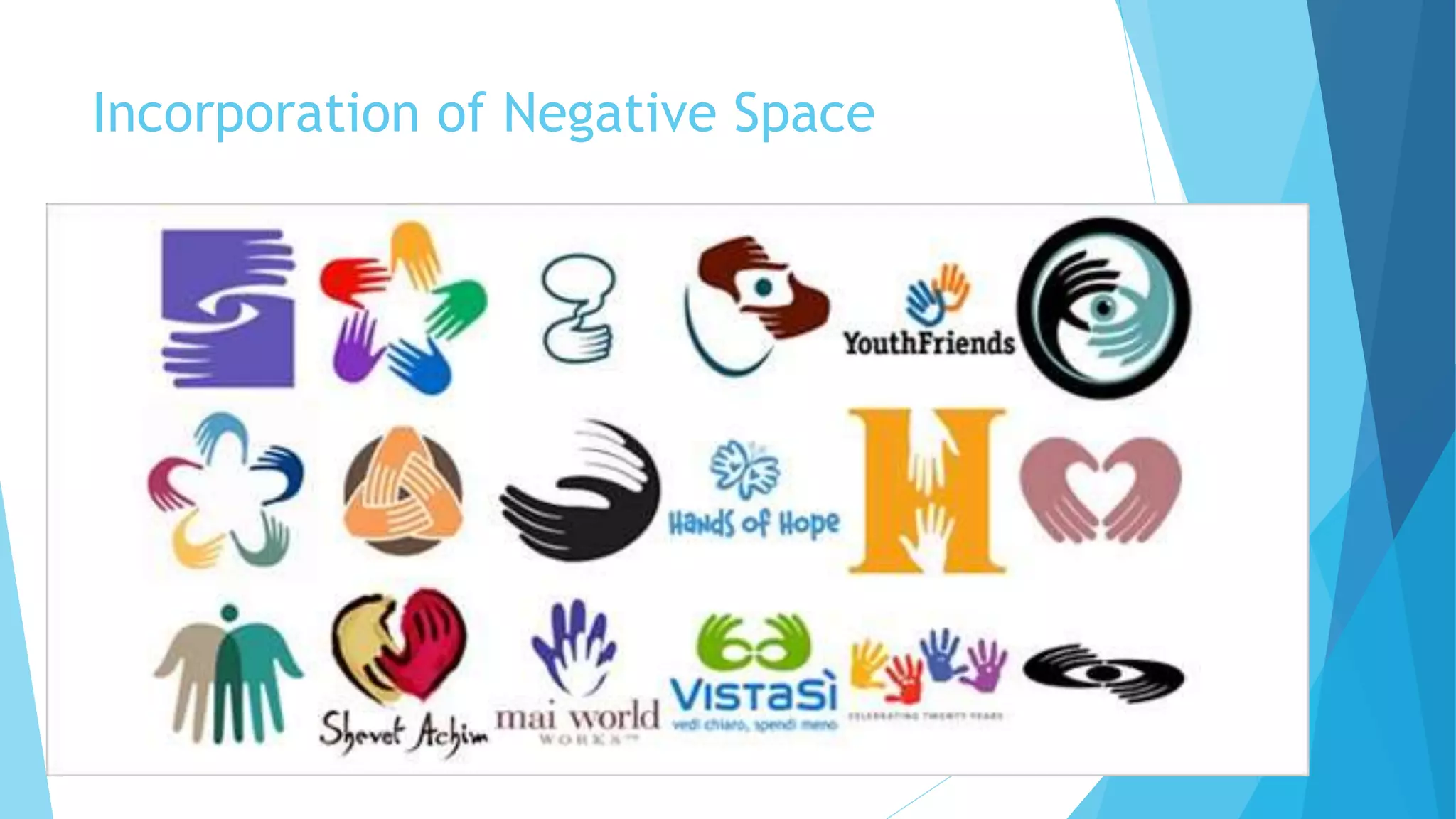 Incorporation of Negative Space
 