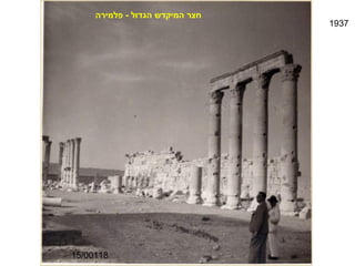 ‫חצר המיקדש הגדול - פלמירה‬
                                 ‫7391‬




‫81100/51‬
 