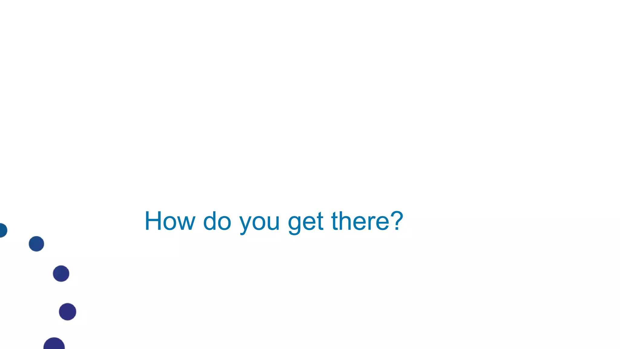 How do you get there?
 