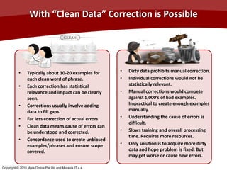 TAUS USER CONFERENCE 2010, Machine translation in the imperfect world ...