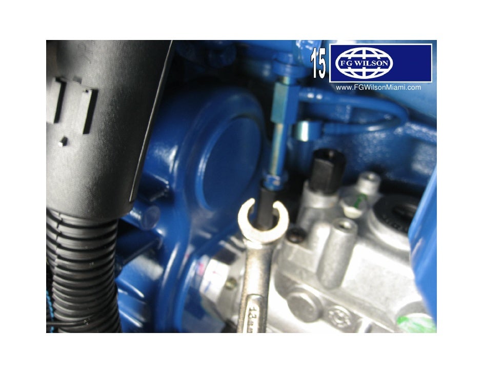 1100 Series Perkins Fuel Pump Removal