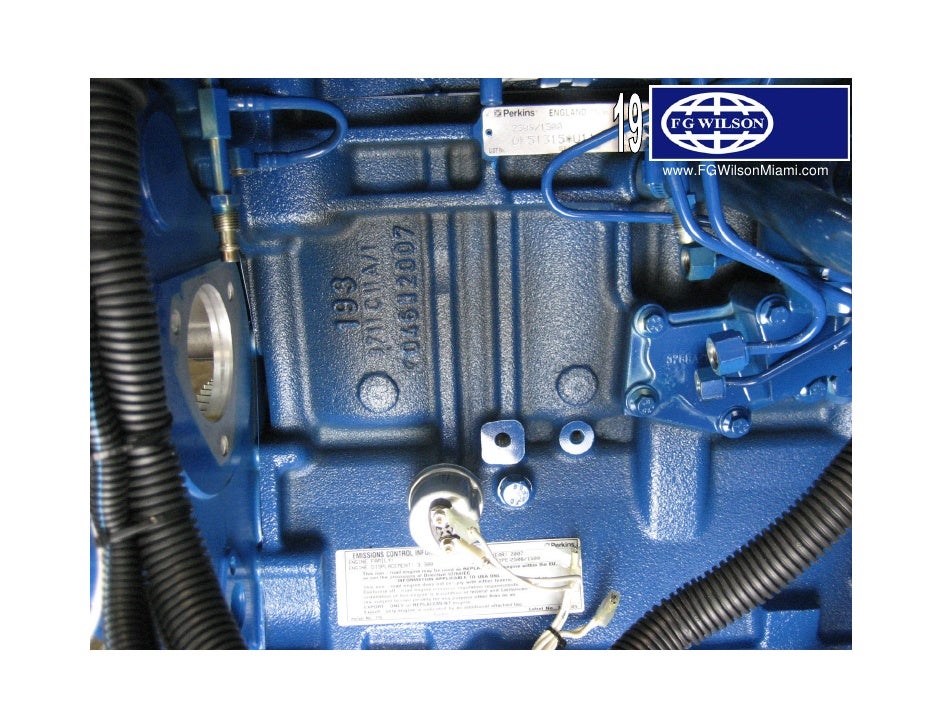 1100 Series Perkins Fuel Pump Removal