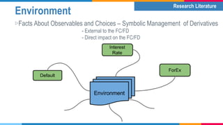 Environment
▷Facts About Observables and Choices – Symbolic Management of Derivatives
- External to the FC/FD
- Direct imp...