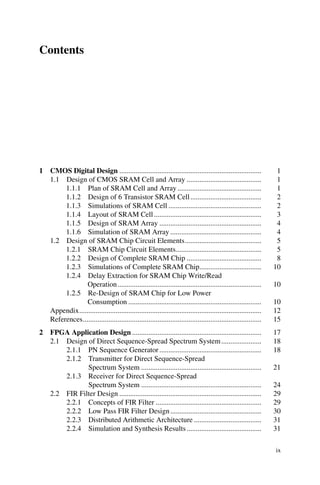 Vlsi Design A Practical Guide For Fpga And Asic Implementations 1st ...