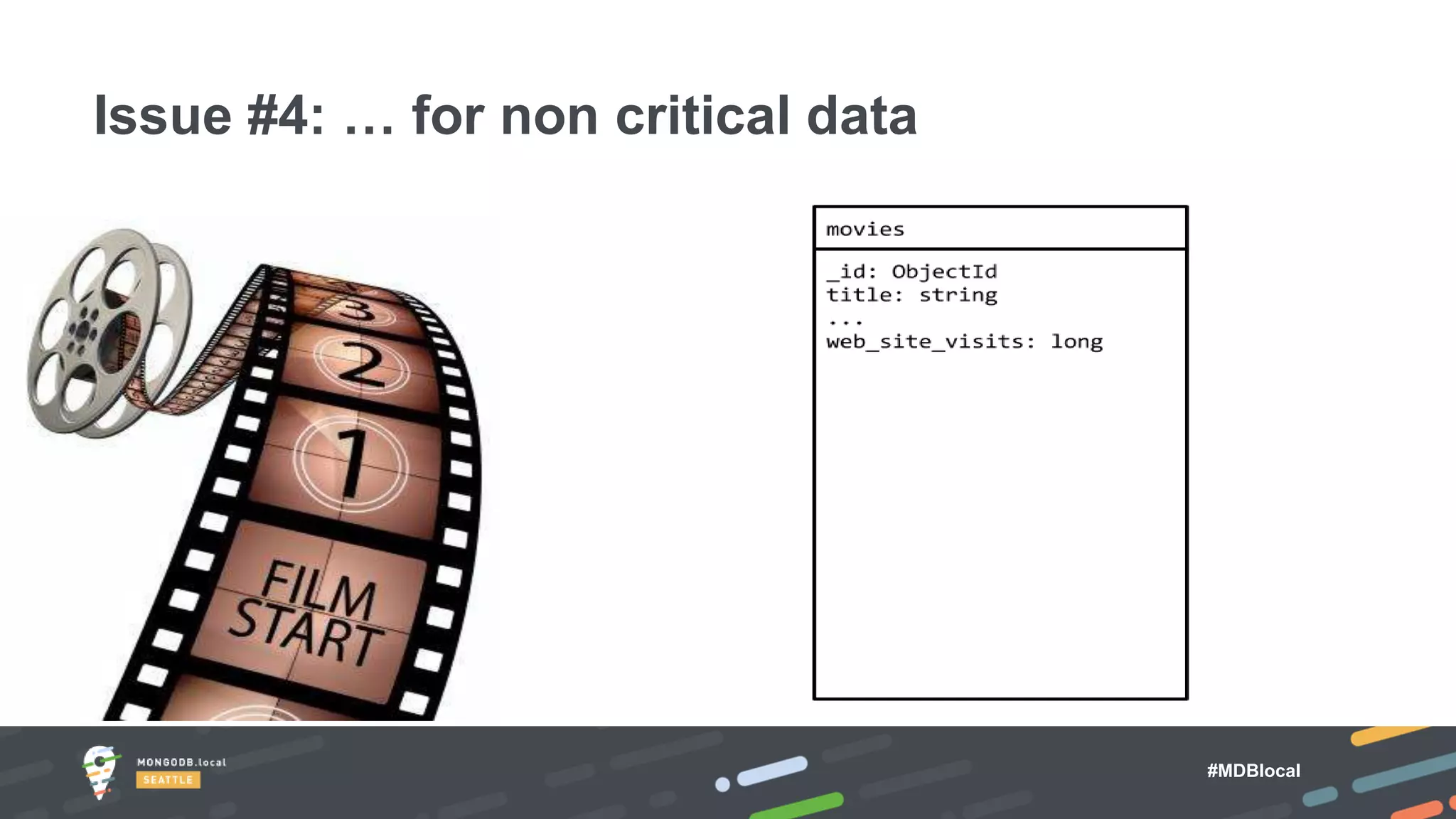 #MDBlocal
Issue #4: … for non critical data
 