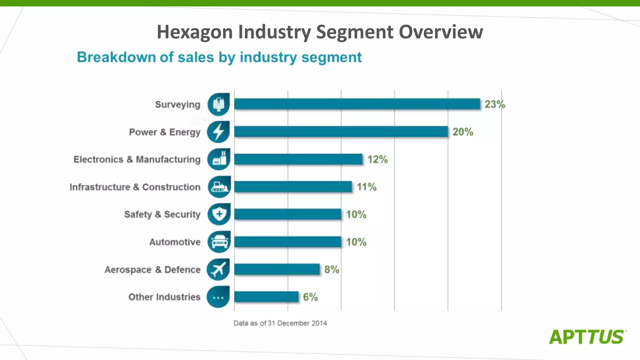 Hexagon Industry Segment Overview
 