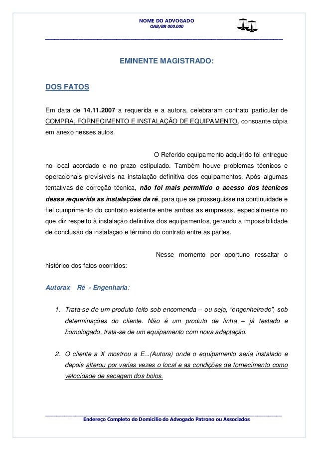 1101 Civel Contestacao A Indenizatoria