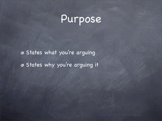1101: Subject, Purpose, Audience