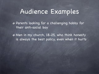 1101: Subject, Purpose, Audience