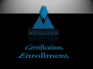 Certification Enrollment 