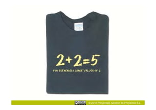 © 2010 Proyectalis Gestión de Proyectos S.L.
 