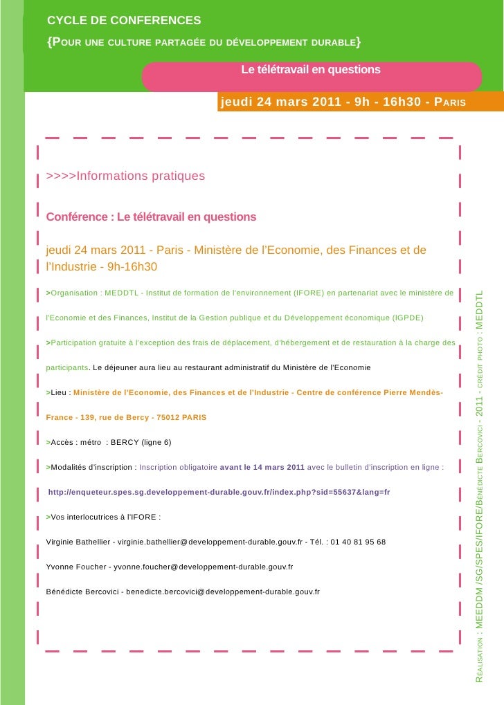 Le télétravail en questions
