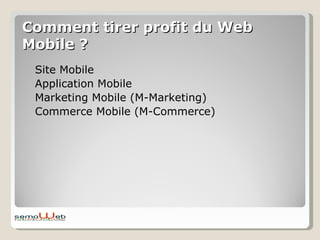 Les technologies de connexion + Wi-fi  et  Wimax 1G Radiocom 2000 Radiocom 2000 (analogique), SFR 2000 2G GSM  (voix uniquement) Global System for Mobile Communication 2.5G GPRS  (échange de données) Global Packet Radio Service 2.75G EDGE  (basé sur réseau GPRS existant) Enhanced Data Rate for  GSM  Evolution 3G UMTS Universal Mobile Telecommunications System 3.5G  ou 3G+ HSDPA  (dérivé de l'UMTS) High Speed Downlink Packet Access 4G LTE Long Term Evolution 
