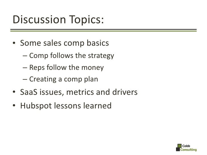 How To Design A Sales Comp Plan With Saas How To Design A Sales Comp Plan With Saas