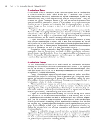 Organizational Theory Design And Change Seventh Edition Jones | PDF