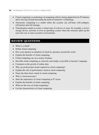 Cloud Computing A Practical Approach For Learning And Implementation 1e ...