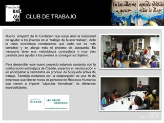 PROYECTO ITINERARIOS DE INSERCIÓN PERSONALIZADOS