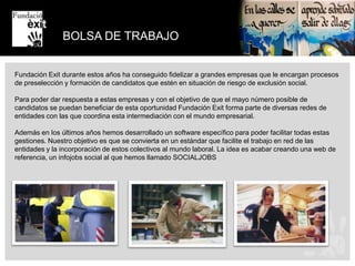 PROYECTO LÍDER COACHSimilar al Coach pero con una diferencia importante. En este caso es una gran empresa la que motiva y convence a 6 pymes (clientes o proveedores) para que participen en un proyecto de RSC.El proceso de coach se realiza de forma compartida entre trabajadores de la gran empresa y trabajadores de las pymes.A la gran empresa se le ofrece la posibilidad de establecer un tipo de vínculo diferente al habitual con sus clientes y proveedores, haciéndoles partícipes de un proyecto de RSC cercano y tangible.A las pymes se les facilita la participación en un proyecto de RSC, algo que no es habitual.A los jóvenes se les permite conocer tanto la gran empresa como la PYME
