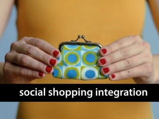 social shopping integration




 #Social Commerce             #http//www.territoriocreativo.es
 