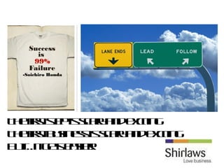 The first step is scary and exciting The first business is scary and exciting But…it gets easier! 
