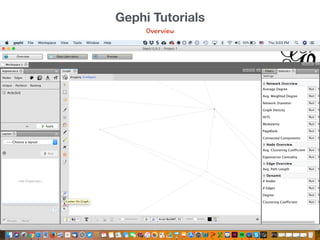 1102 Gephi tutorial | PDF