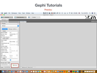 1102 Gephi tutorial | PDF