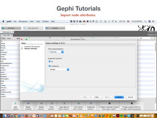 1102 Gephi tutorial | PDF