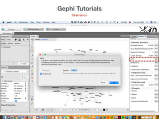 1102 Gephi tutorial | PDF