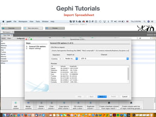 Geph Register Form 1102 Gephi Tutorial | PDF