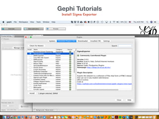 1102 Gephi Tutorial | PDF