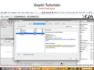1102 Gephi Tutorial | PDF