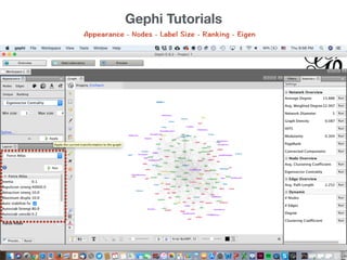 1102 Gephi Tutorial | PDF