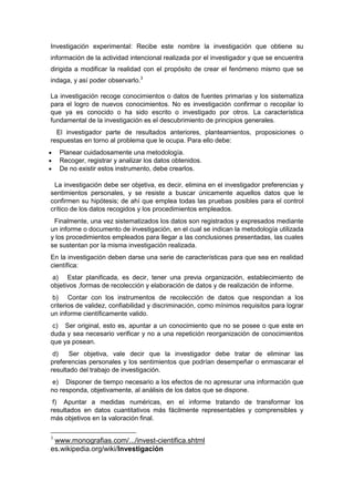 contexto de investigacion a exponer